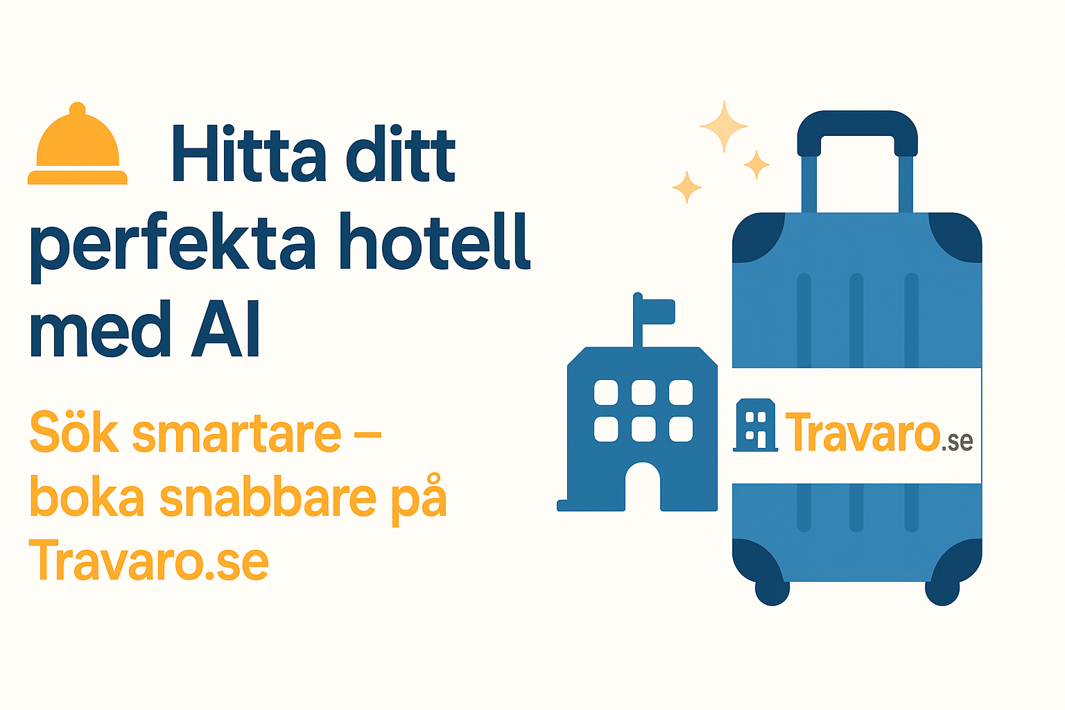 Travaro - Hitta ditt nästa hotell med AI